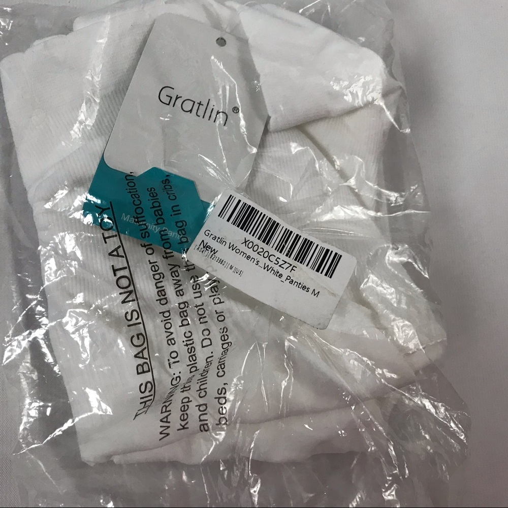 Gratlin Women's Seamless Over The Bump Panties M